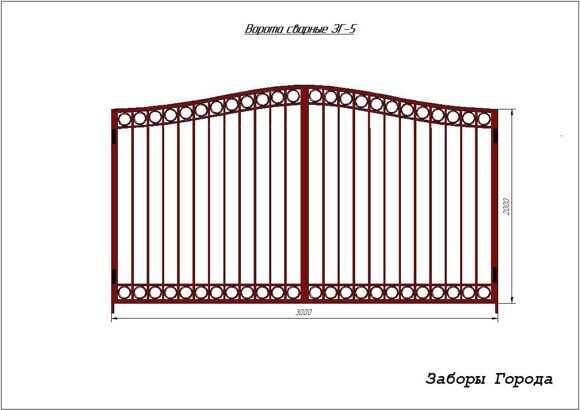 Ворота сварные ЗГ-5